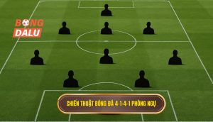 Chiến thuật bóng đá 4-1-4-1 phòng ngự