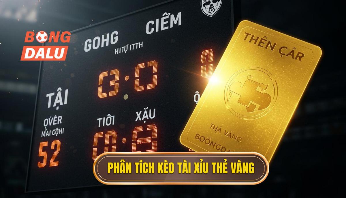Phân Tích Cơ Bản Về Kèo Tài Xỉu Thẻ Vàng