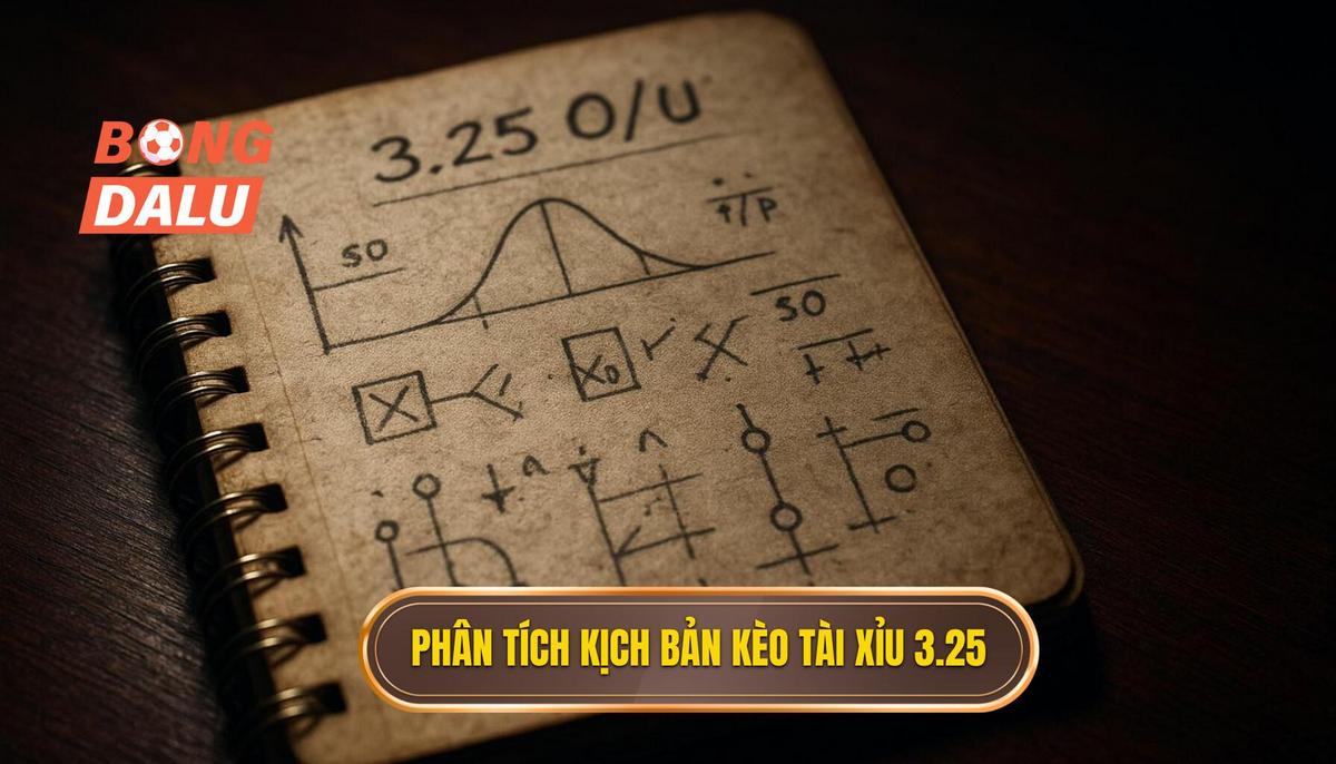Phân Tích Chuyên Sâu Các Kịch Bản Kèo Tài Xỉu 3.25 Hiệp 1