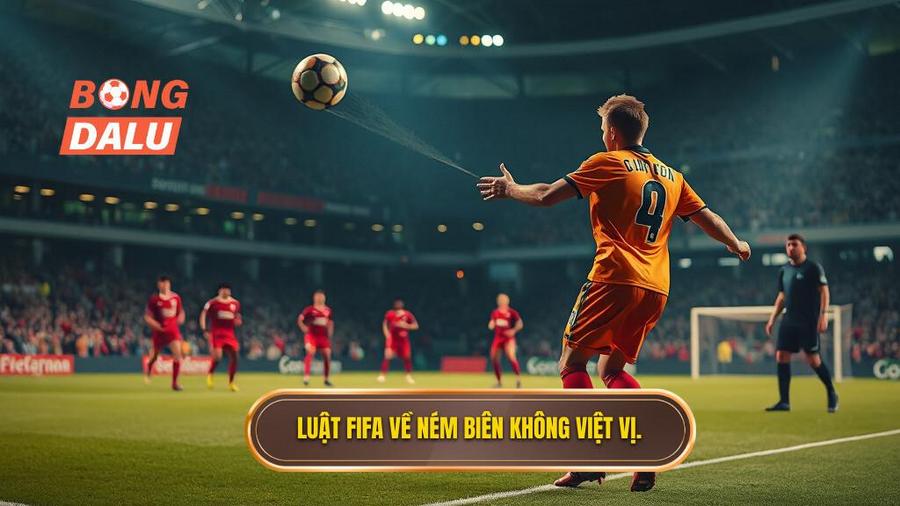 1. Luật FIFA về ném biên không việt vị.