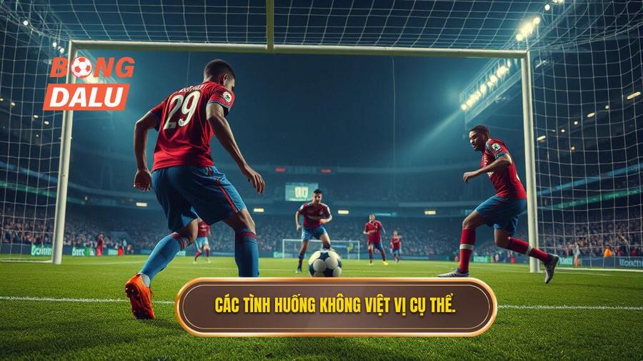 2. Các tình huống không việt vị cụ thể.