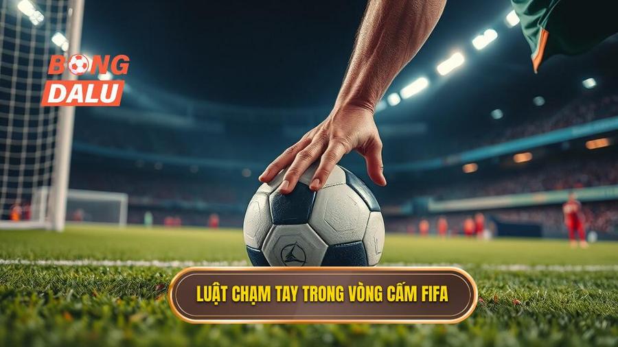 2. Luật chạm tay trong vòng cấm FIFA