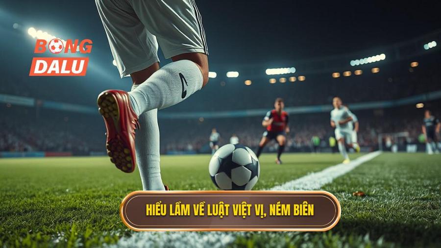 3. Hiểu lầm về luật việt vị, ném biên