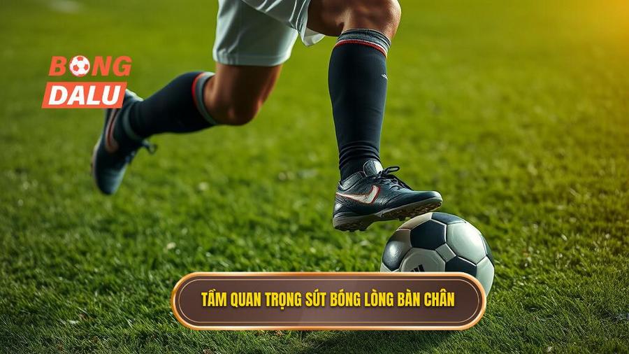 Tại sao kỹ thuật sút bóng bằng lòng bàn chân phải lại quan trọng?