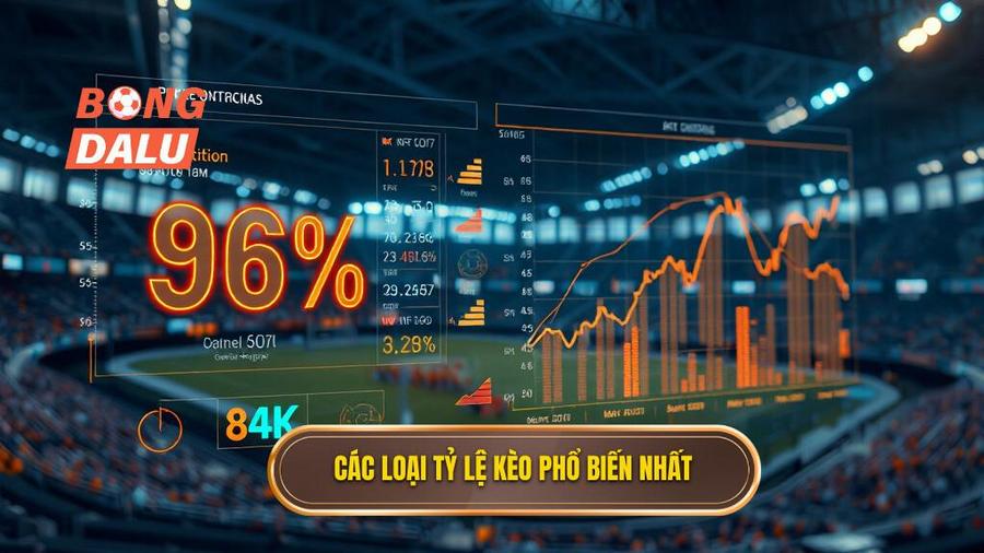 Các loại tỷ lệ kèo phổ biến nhất