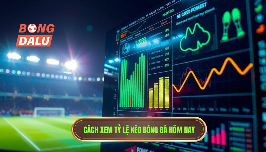 Cách xem tỷ lệ kèo bóng đá hôm nay
