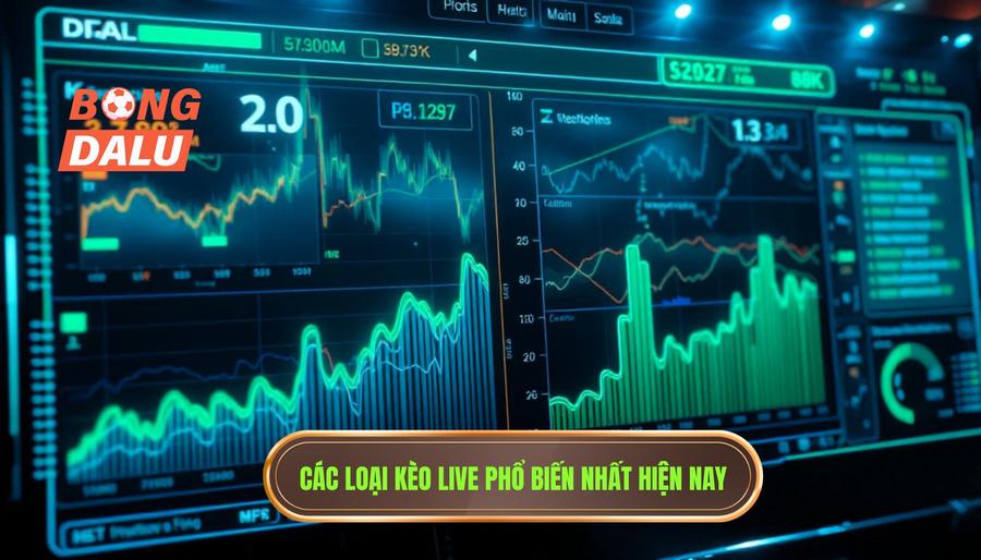 Các loại kèo live phổ biến nhất hiện nay