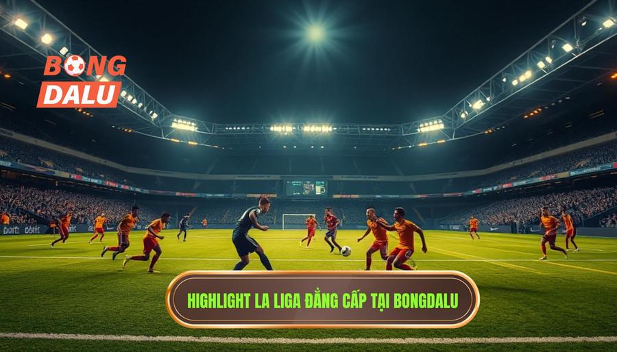 Highlight La Liga đẳng cấp tại BONGDALU